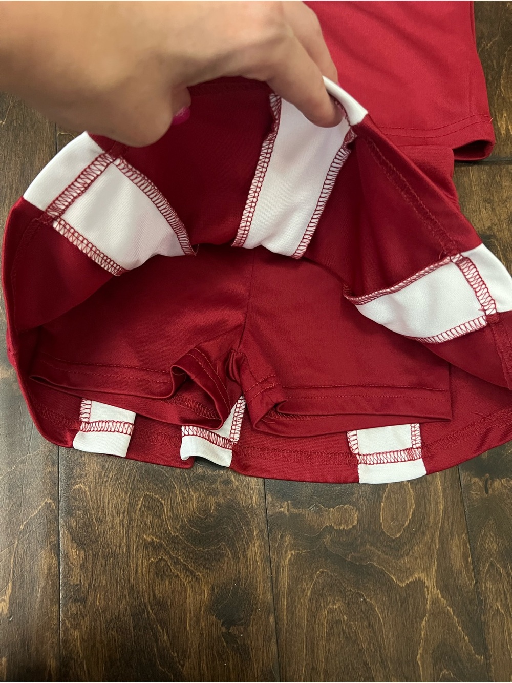 Arkansas Razorbacks Cheer Uniform - Picture 2 of 6
